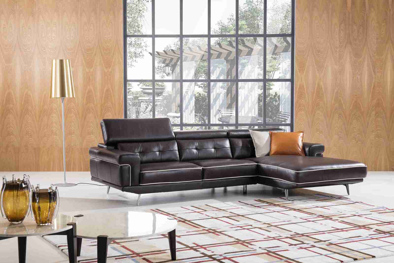 lounge leather sofa without a back
